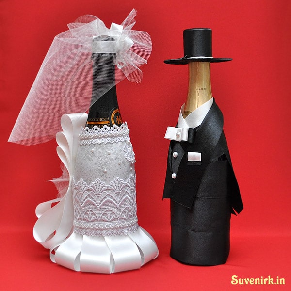 Свадебное белое шампанское