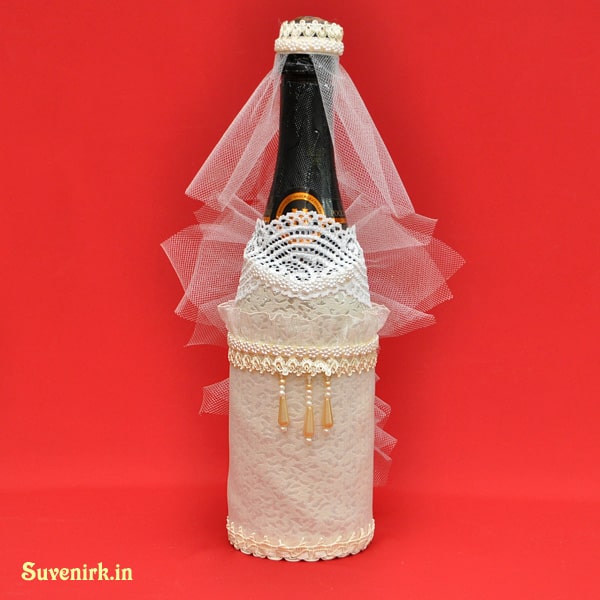 Шампанское-невеста в бежевом